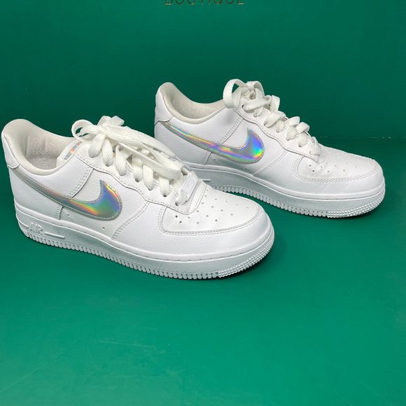 Womens Air Force 1 Low 'Iridescent Swoosh' - Picture 3 of 7